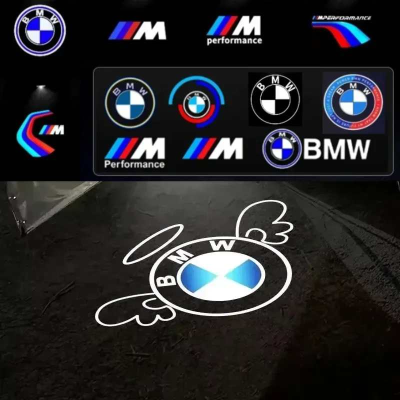 La lumière de bienvenue LED pour porte de voiture, 2/4 pièces, convient à la BMW série 1 3 8, lampe de projection de porte F40G20 G21x7 G29 Z4 G20 G21 320I 320Li.