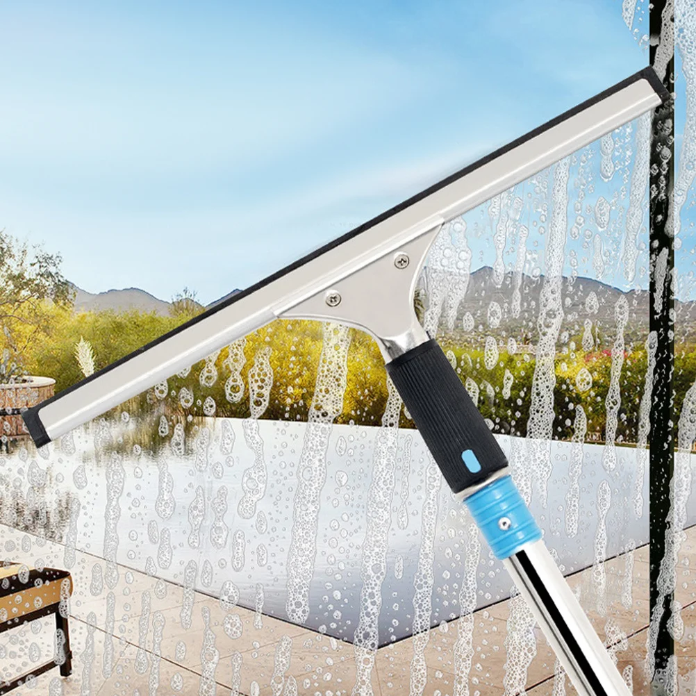 

5 шт., сменный резиновый скребок для скребка из нержавеющей стали, зеркальный скребок, резиновые скребки для чистки окон, чистка окон