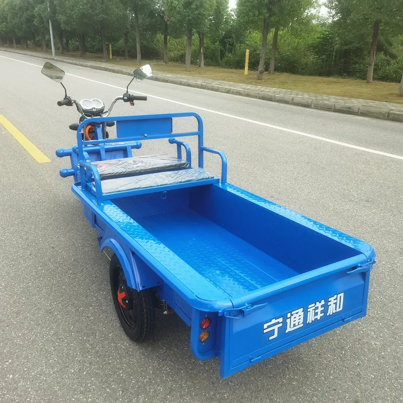 

Electric Tricycle Truck Freight Scooter Adult New Agricultural Household Load Express Flat Three-Wheel Battery Car