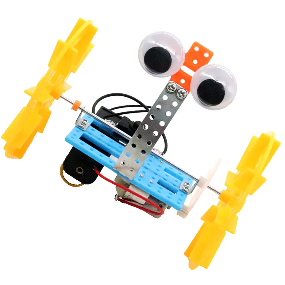1Set DIY Balance Car Robot Science Experiment Kit for Kids Hands-on Educational Activity Gravity Exploration