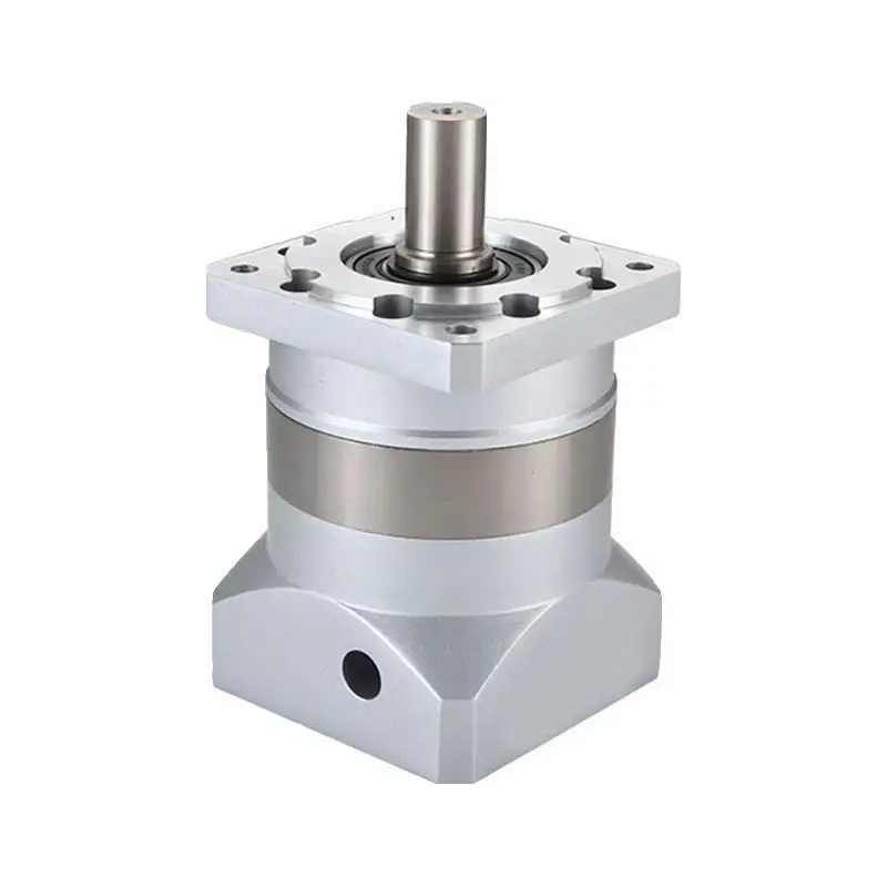 Precision PF60 Planetary Reducer for Packaging Machines Customizable NEMA23 Spiral Gear 5:1 Torque Ratio 28NM