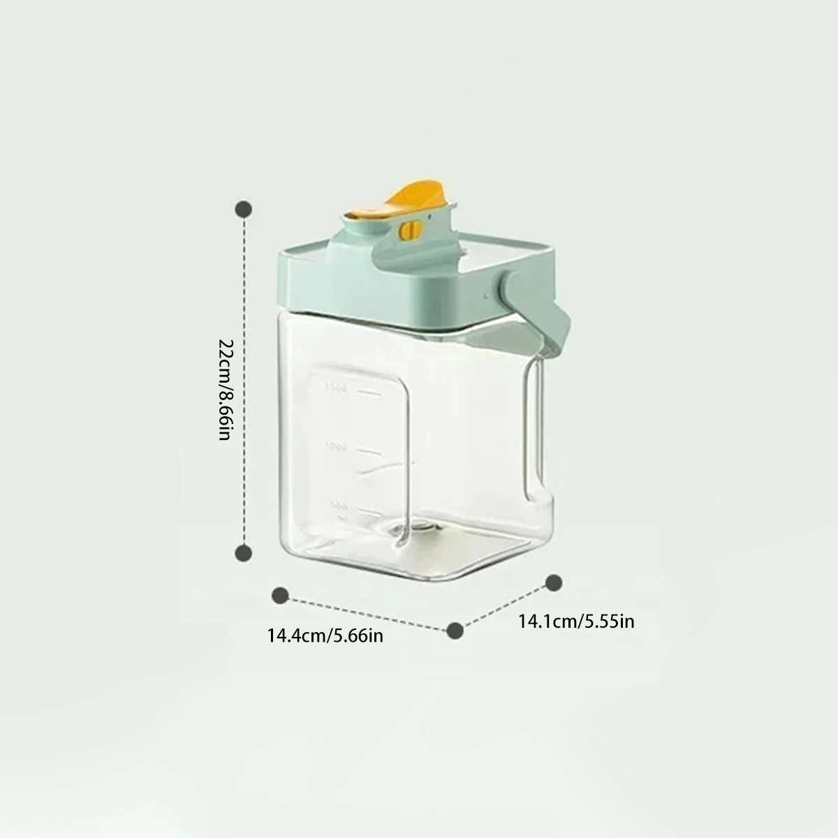 Cold Water Kettle With Faucet In Fridge Cold Bubble Bottle Kettle Fruit Tea Bucket Large Capacity Beverage Bucket