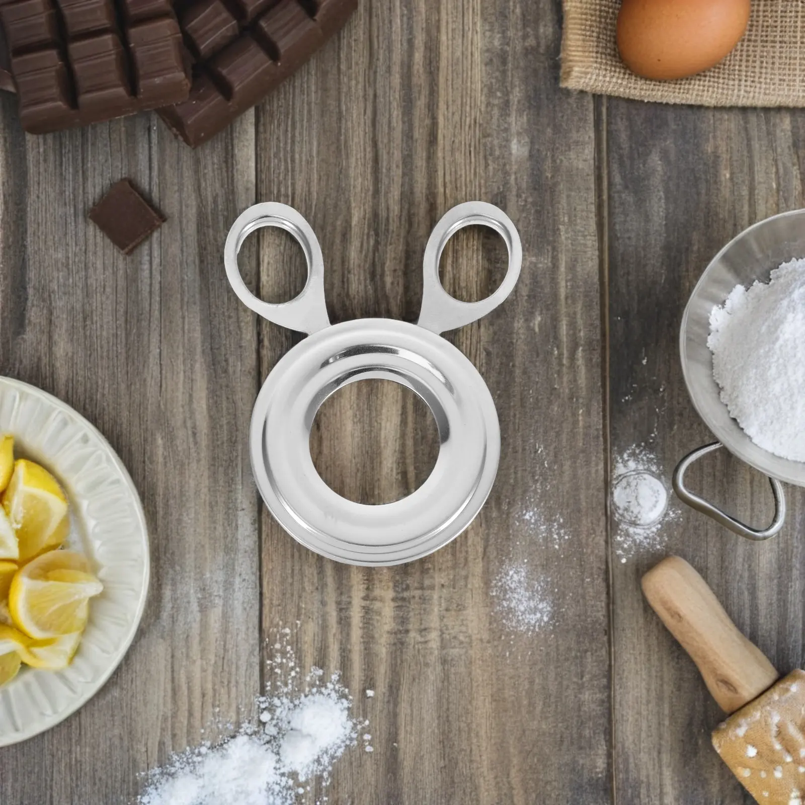 Stainless Steel Egg Topper Cutter For Boiled Eggs Kitchen Gadget Scissor Design Pickling Cutting Tool Clipper