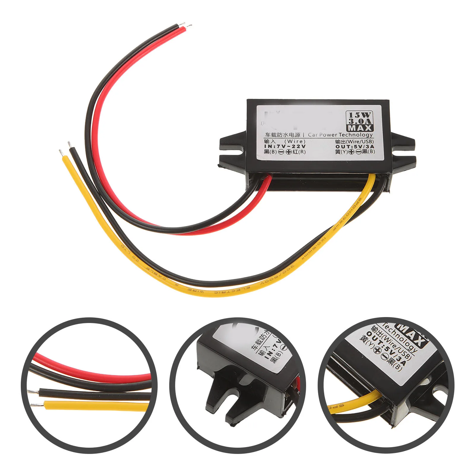 

Voltage Regulator Converter 12V To 5V 9V 12V Stabilizer For Car Truck Usb Power Supply Universal Boost