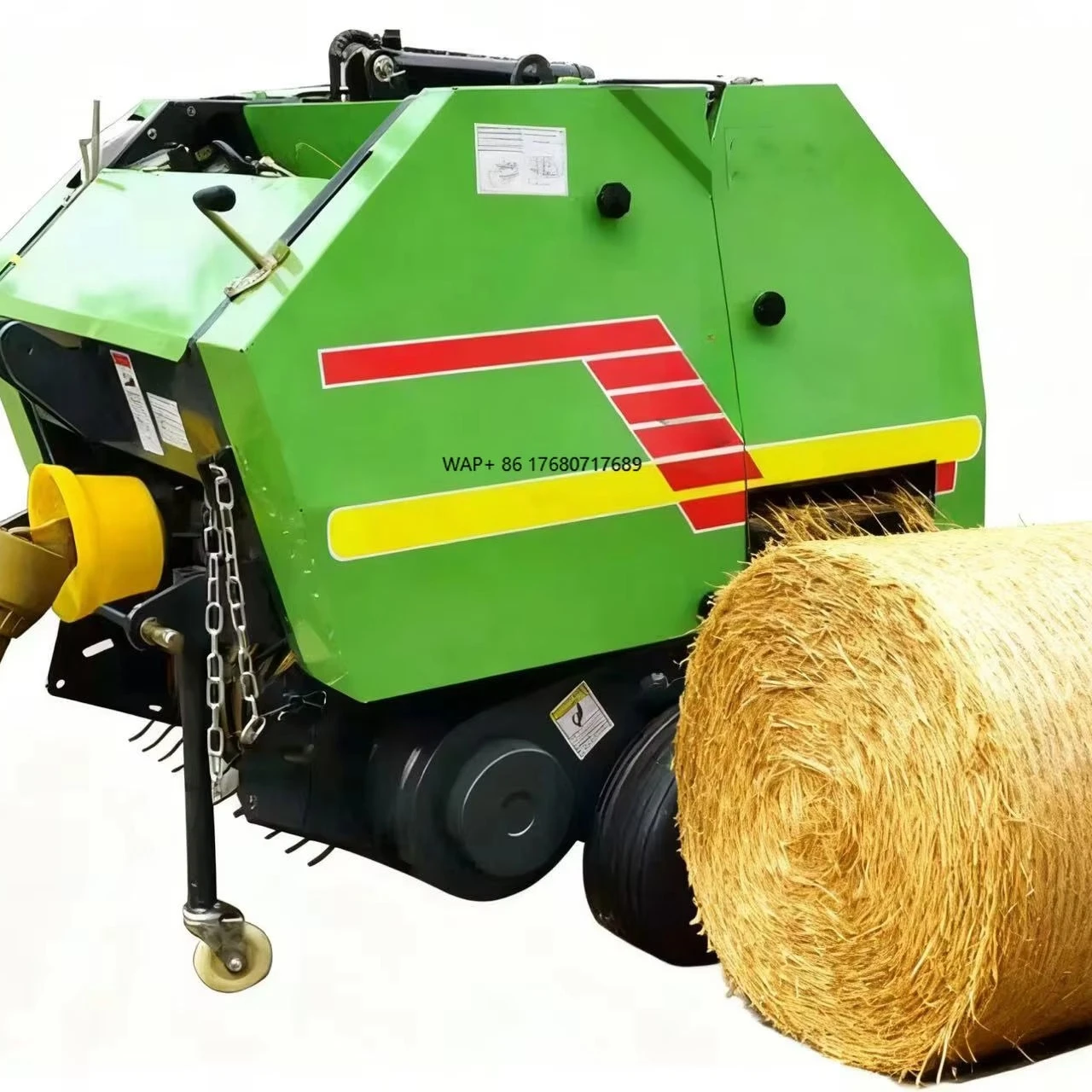 Hot Sale hay Bale Straw Grass Machinery India Silage Baler Compress Wrapper Mini Machine Electric hay Baler Twine Machine