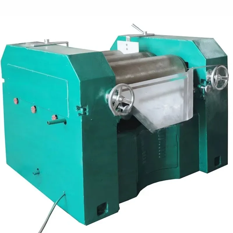 Rotary Lab Ink Triple Roller Milling Grinding Three-Roll-Mill Grinder Machine Machine for Soap Making