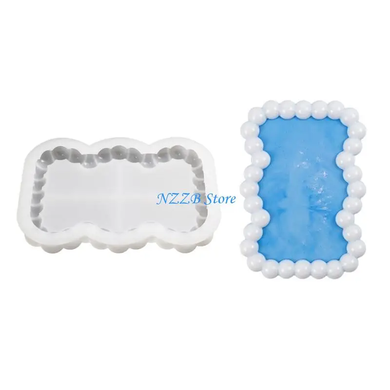 

T21F Silicone Resin Moulds Bubble Cup Tray Mould Geometric Bubble Moulds Silicone Material for Resin Casting