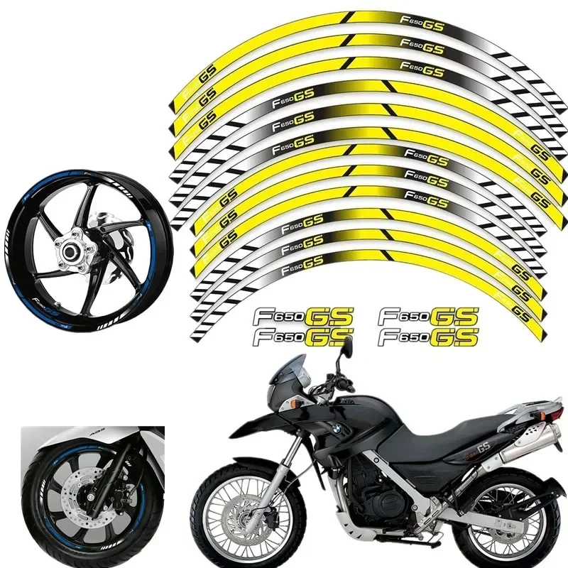 

Для BWM F650GS F 650GS F650 GS Moto Parts Contour Wheel декоративная переводная наклейка-1