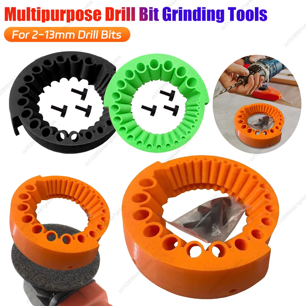

Многоцелевая шлифовальная точилка для сверл, полировальный шлифовальный инструмент, угловая шлифовальная машина 125 мм, детали инструментов для сверл 2-13 мм