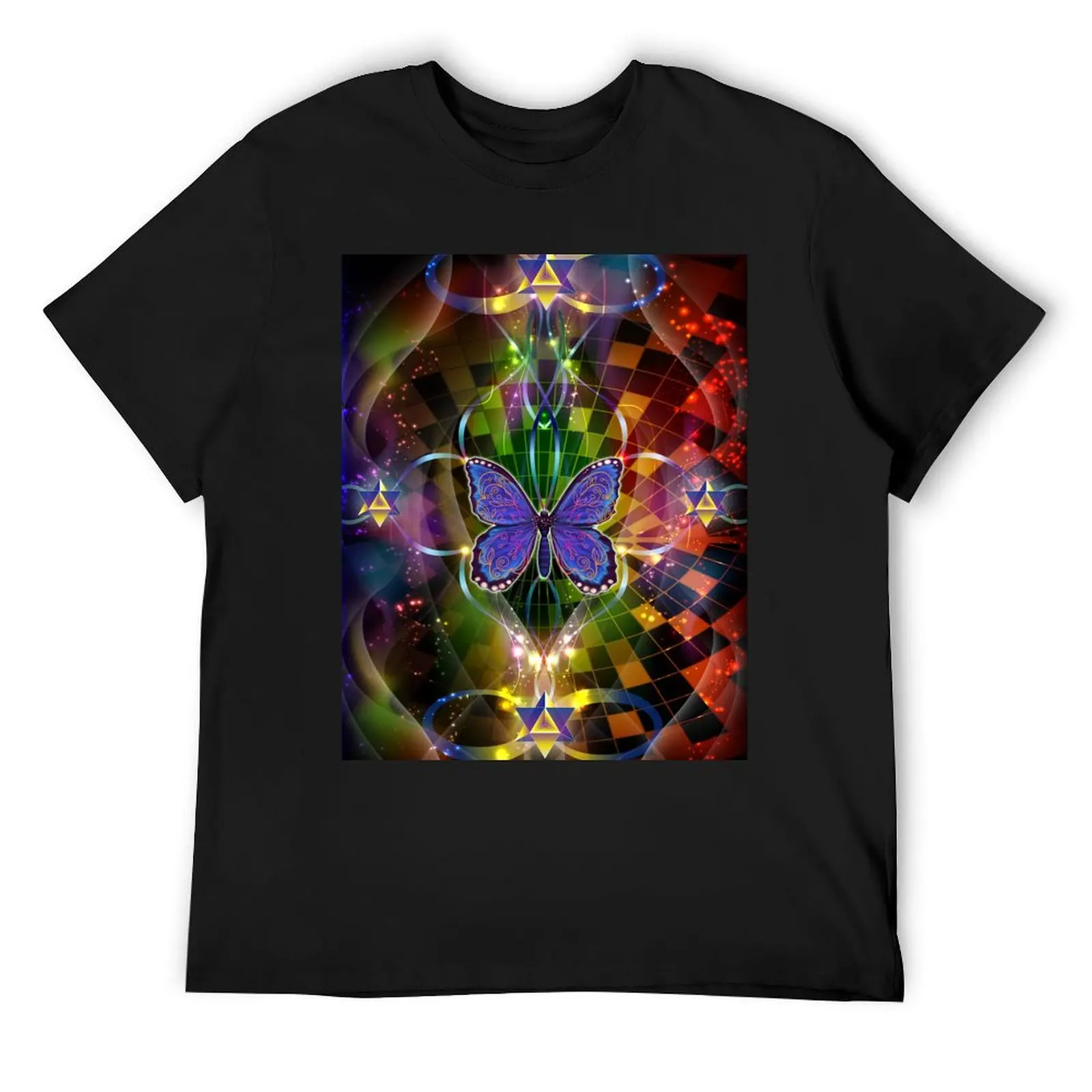 

Multidimensional Transformation - Sacred Geometry T-Shirt funny shirt cotton aesthetic clothes men t shirt