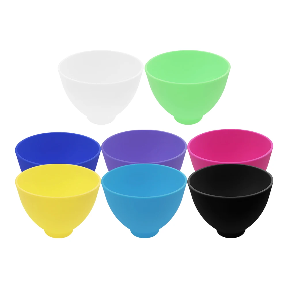 

Чаша для смешивания зубов Гибкая резина Нетоксичная миска из гипсовой кожи для смешивания штукатурки для стоматологического лабораторного инструмента