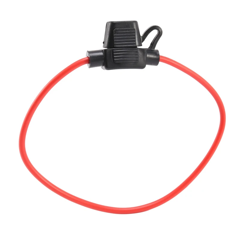 ฟิวส์ฟิวส์2X ฟิวส์ฟิวส์แบบมีสาย14AWG ในตัวสำหรับรถยนต์20A รถยนต์ขนาดเล็ก