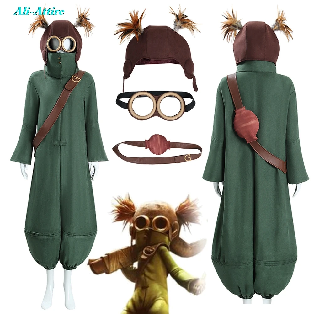 

Один косплей фэнтезийная одежда комбинезон шлем маленькая игра кошмары костюм Хэллоуин вечерние униформа карнавальные костюмы для ролевых игр