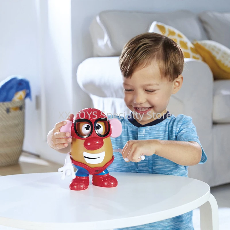 Hasbro Playskool Friends Mr Potato Head Marvel Классическая фигурка Человека-паука Игровой набор Веселые собранные детские развивающие игрушки