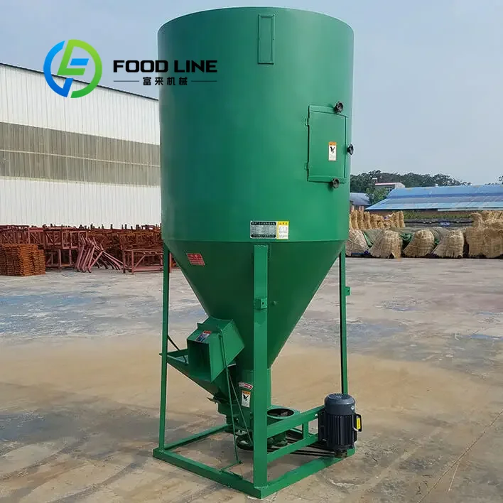 Low Consumption Animal Feed Mixer and Grinder Corn Seed Crusher Mixer Seed Grain Mill Feed Mixer
