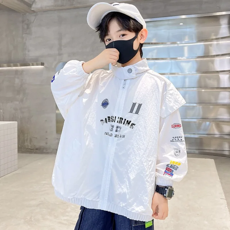 Boys' Sunscreen Clothing Summer Thin 2026 New Children's Light Casual Jacket Boys' Air-conditioned Shirt