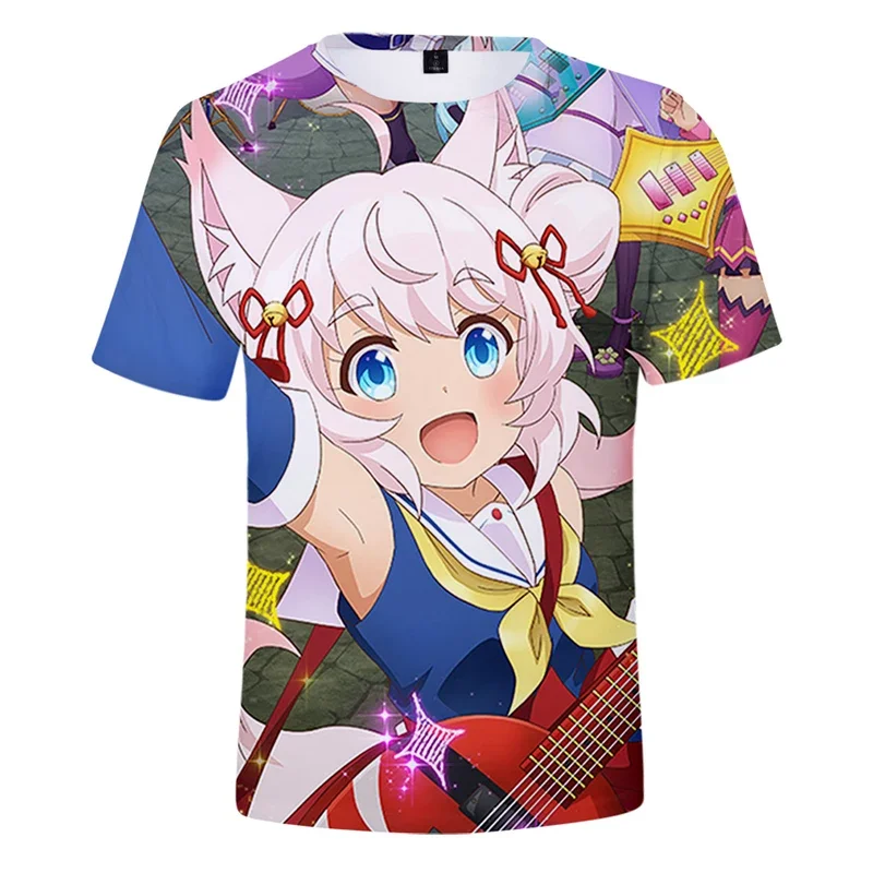 Camiseta de Anime Show by Rock, jersey de cosplay, camiseta Harajuku de manga corta, camiseta informal de cuello redondo, 2022