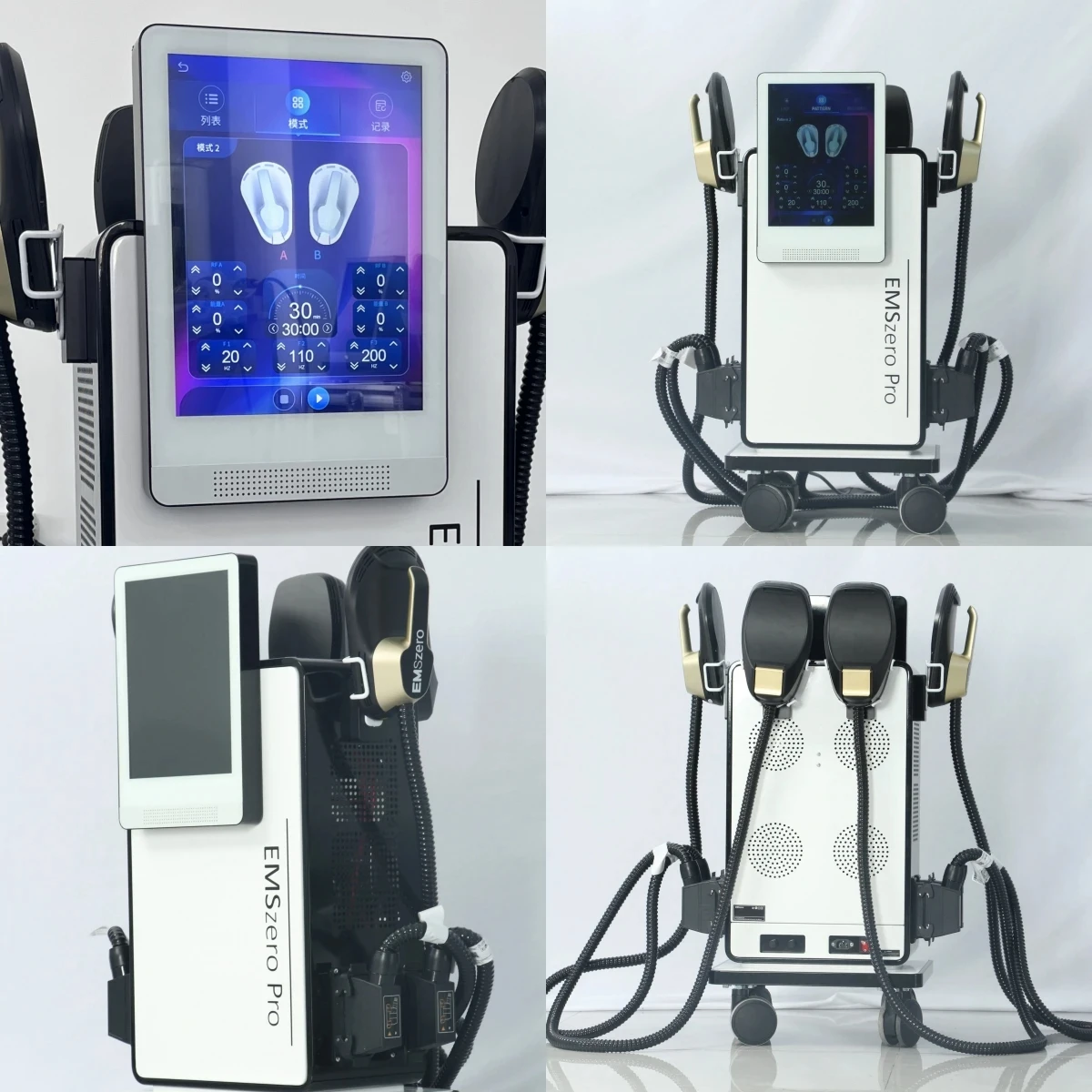 EMSZERO RF PRO Power 6500W EMS+EMT/RF Body Sculpt Machine 4 Handle Pelvic Pad Optional Ems Muscle Stimulator Emszero