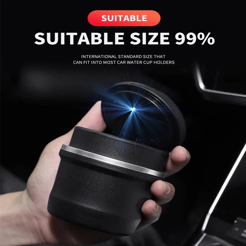 المحمولة مصباح ليد منفضة سجائر السيارة انفصال السجائر الرماد كوب لكيا EV6 ستينغر ريو سورينتو بيكانتو Ceed Borrego Syros K4 K5 K8