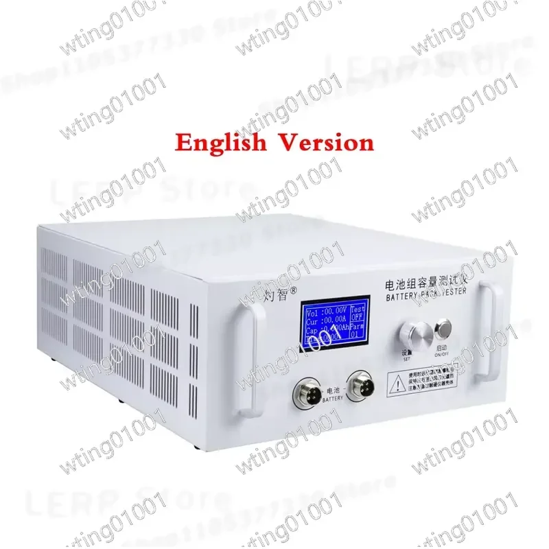 for EBD-B30H 12-72V Battery Capacity Tester Lithium Lead-acid Discharge Meter Detector 0.5A-30A Current Load Analyzer Tool