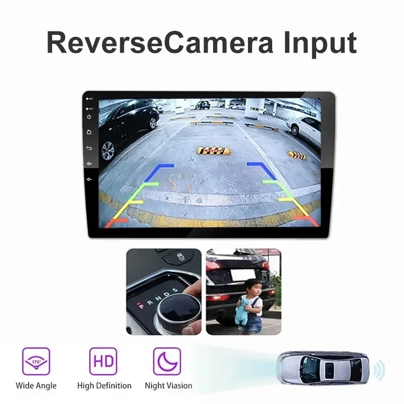 Veclumin  Android10 with GPS/BT/USB/MP5 Car Navigation 9 Inch 10 Inch 32G 1080P Bluetooth Reversing Image Touch Key1024*600