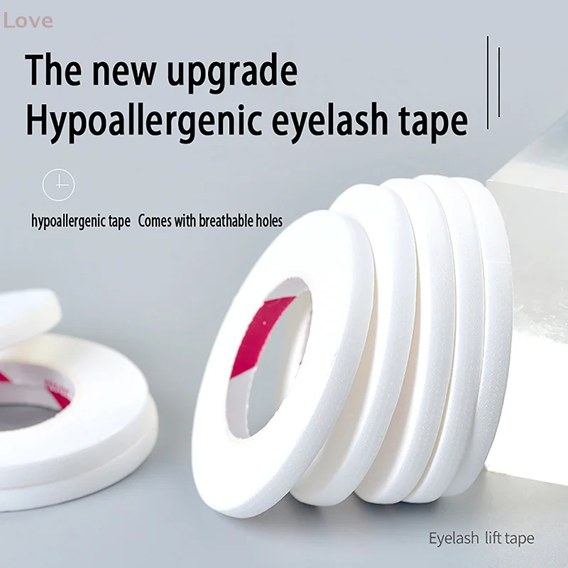 [L&P] 10롤 4mm 속눈썹 연장 테이프 아이 메이크업 도구 마이크로포어 속눈썹 연장 테이프 전문가용 액세서리