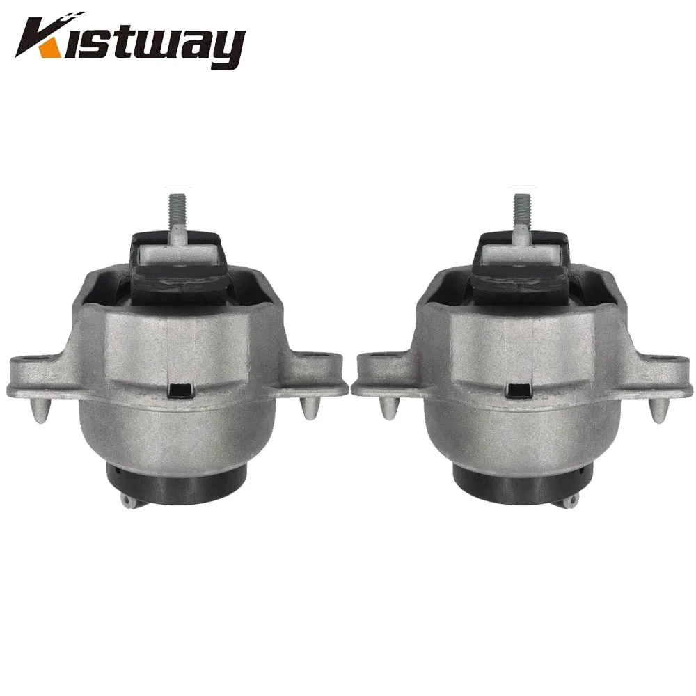 2PCS Engine Support Motor Mount Kit For Land Rover Velar L560 2017-  Jaguar F-Pace X761 2.0 LR141387 LR141381