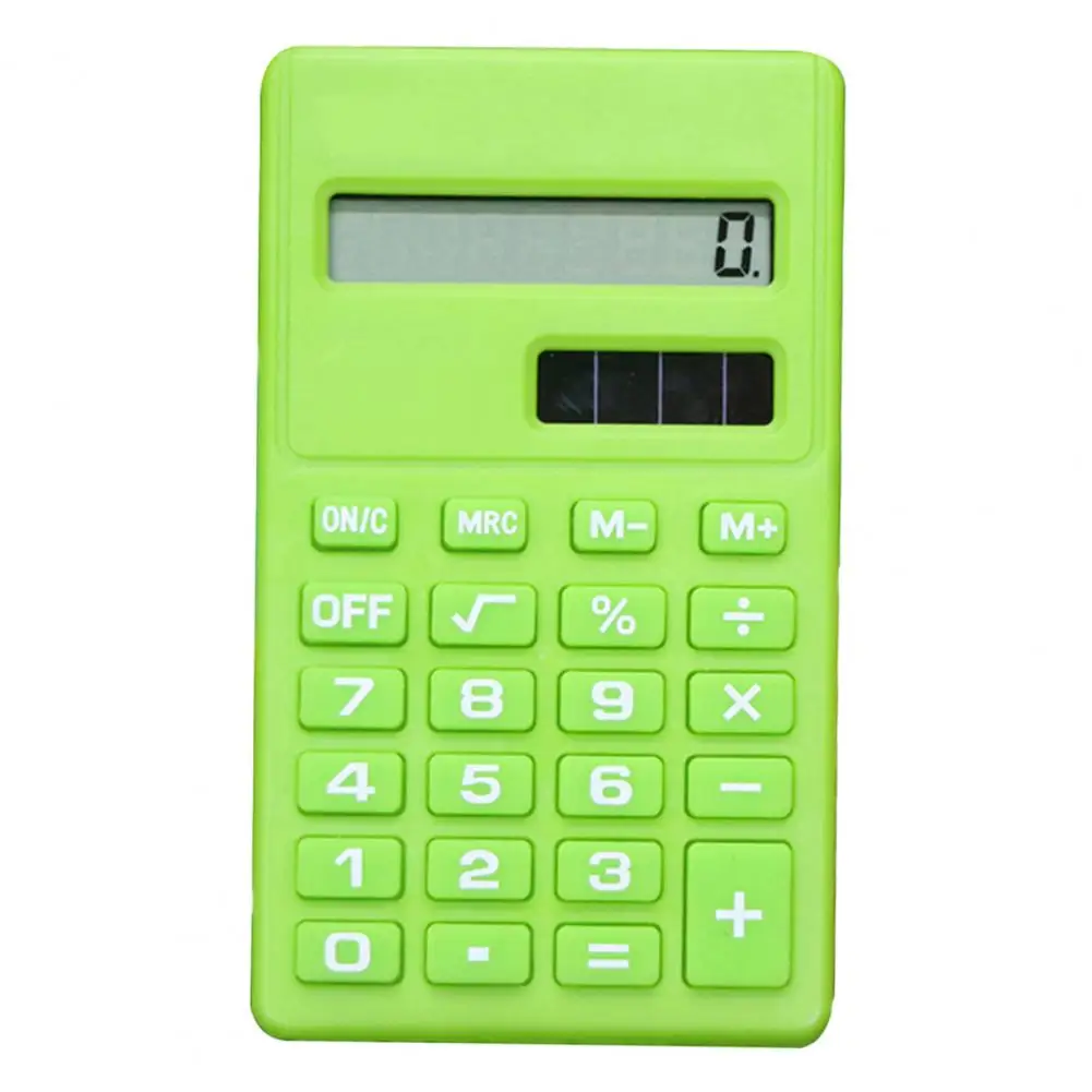 8 Digits Portable Calculator Reliable ABS Office School Home Vintage Desktop Stationery