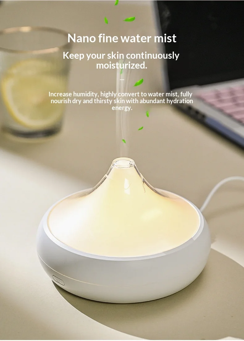 

Умный USB-диффузор для ароматерапии, настольный увлажнитель-очиститель воздуха, аромадиффузор с холодным туманом, набор для эфирных масел, для дома