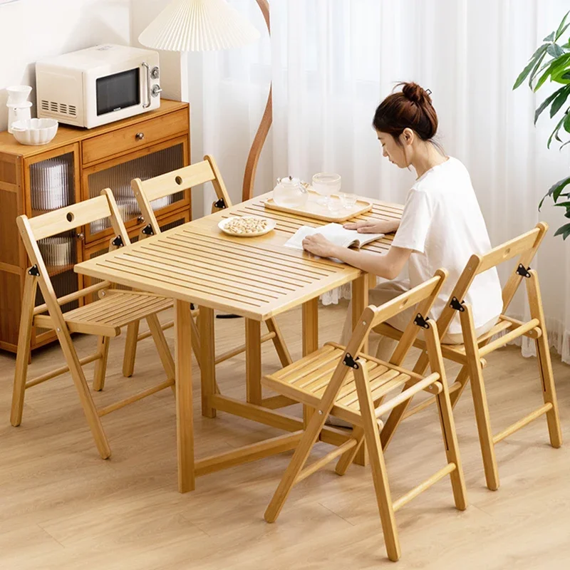 Sedie da pranzo con schienale da gioco Sgabello Semplicità Sedie da pranzo moderne in legno per esterni Soggiorno Chaise pieghevole Mobili da cucina