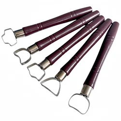 Pottery handle tool 5 sets water cup teapot handle molding scraper ceramic making clay manual