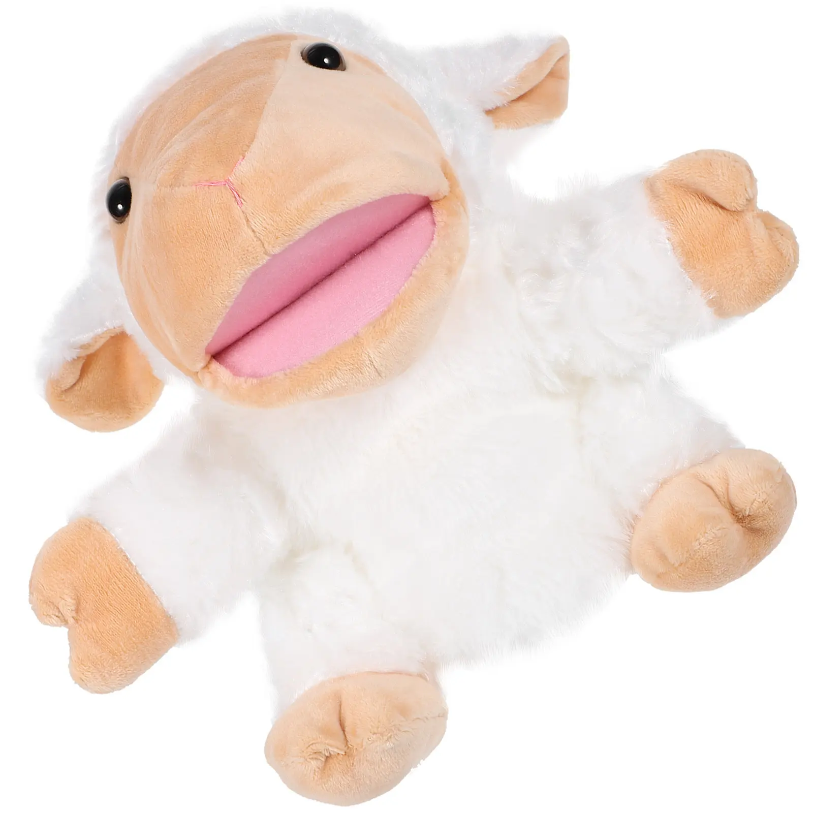 

Adorable Lamb Hand Puppet Interactive For Kids Toddlers Storytelling Role Play Soft Lifelike Sheep Stuffed Animal Hand Puppet