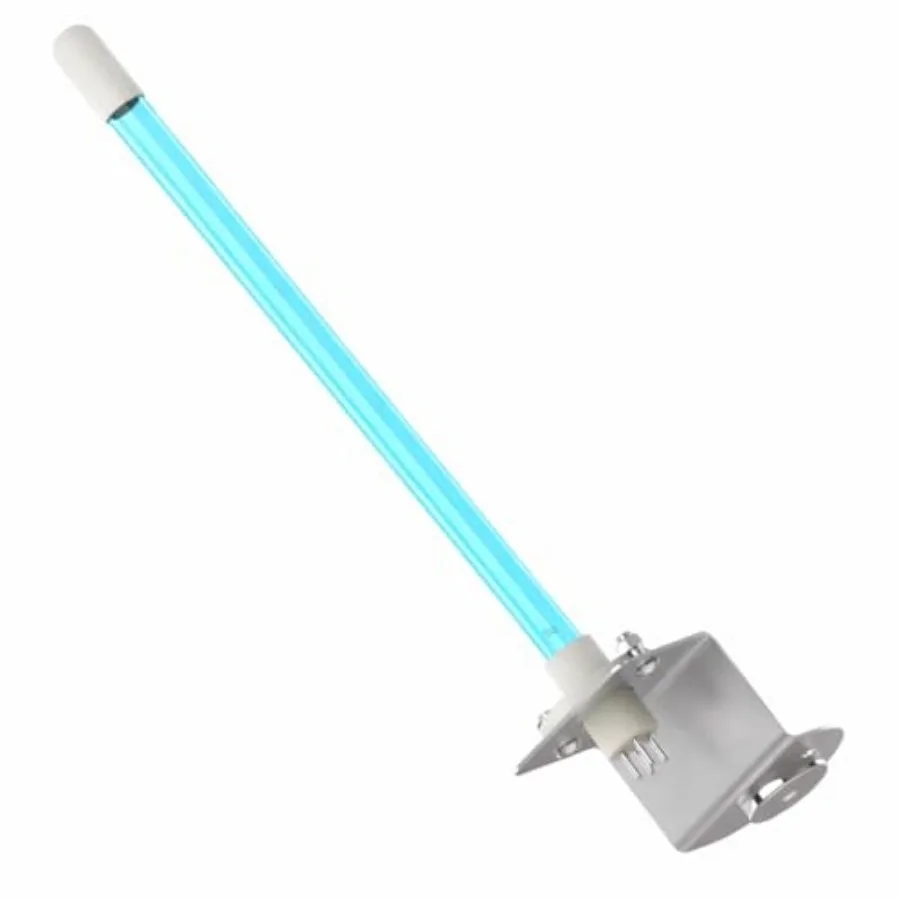 AeroPro UV-C HVAC Light Single Bulb Air Handler and Coil Light, in-Duct UV Lamp System, Improves HVAC Efficiency, Durable Metal