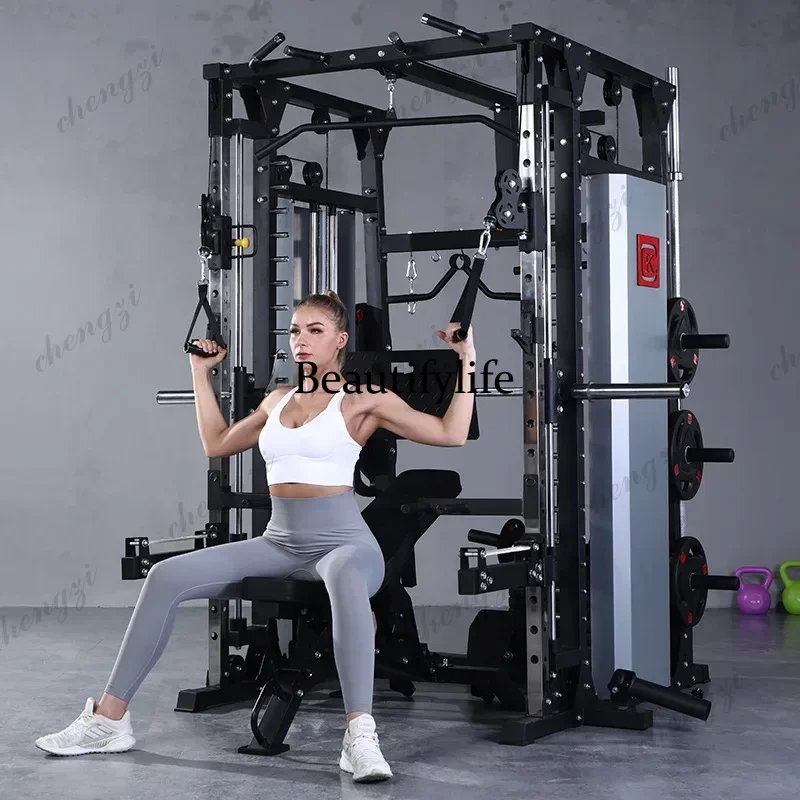 Comprehensive Training Equipment Multifunctional Squat Stand Fitness Equipment Smith Machine Gantry