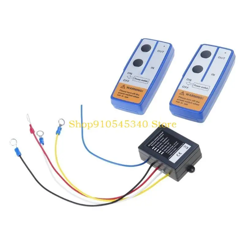 U2JA Boat Wireless Remote Control Solution with Long Range for Electric Winches Offering Convenience and High Compatibility