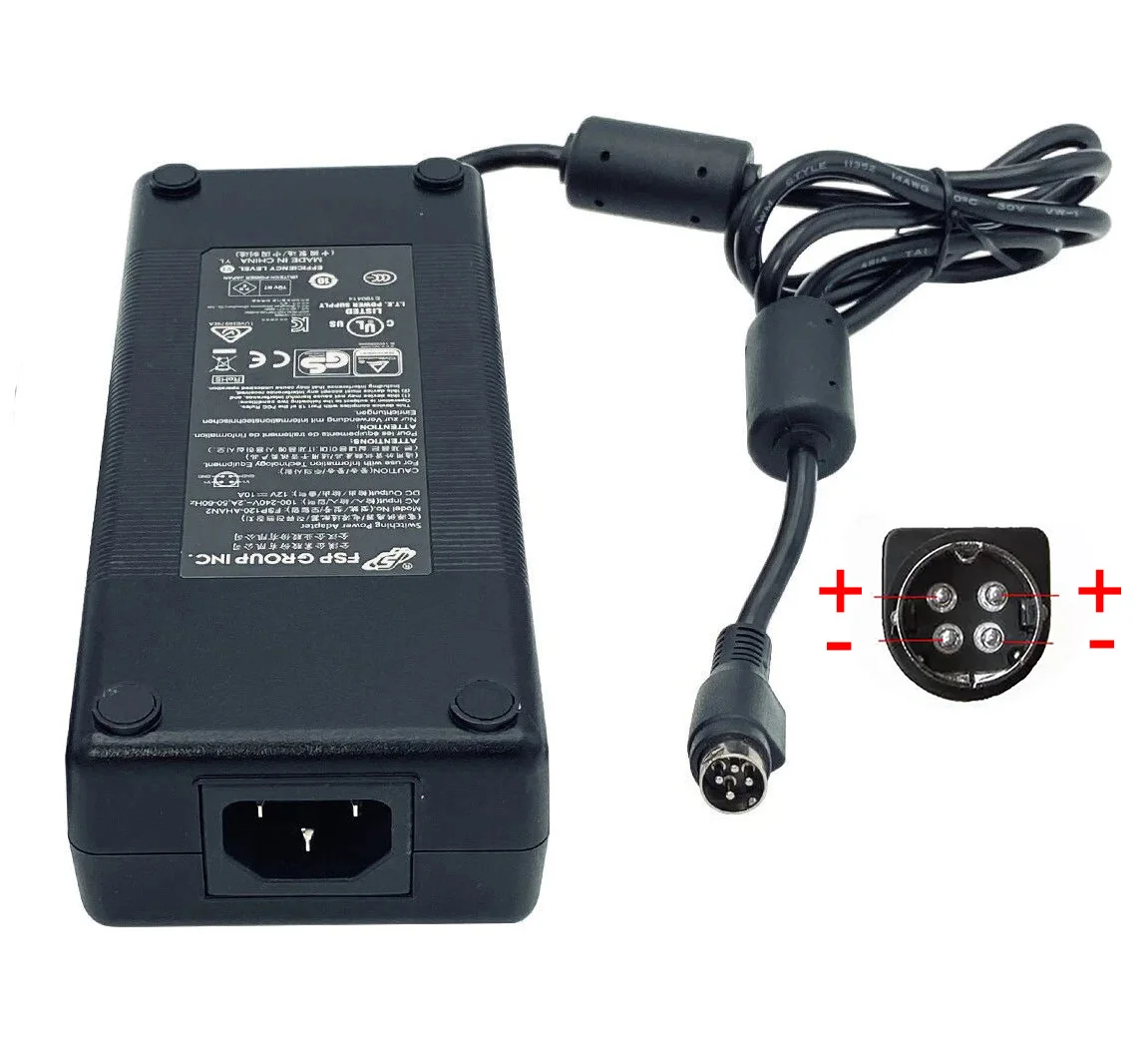 

Genuine FSP120-AHAN1 FSP 12V 10A 120W 4PIN Switching AC Power Adapter Charger Power Supply