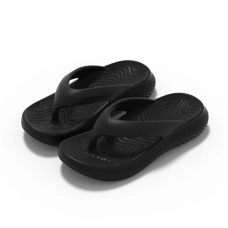 Lässige Flip-Flops für Herren, modische Strandschuhe für Herren, Sommer, rutschfeste, flache Slides, bequeme Hausschuhe für Herren, Hausschuhe für den Innenbereich – Detail 6