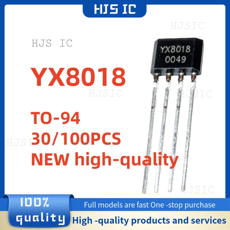 30/100PCS 100% NEW high-quality YX8018 8018 YX8018C TO-94 1.25V Best Quality In Stock