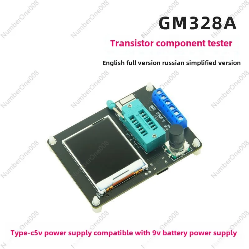 GM328A Component Tester, Transistor Tester, English Version/Russian Version