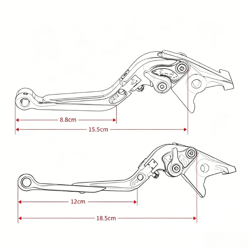Fit For KAWASAKI VERSYS1000 Versys 1000 2012-2014 2013 Motorcycle Clutch Lever Brake Lever Set Adjustable Handle Levers