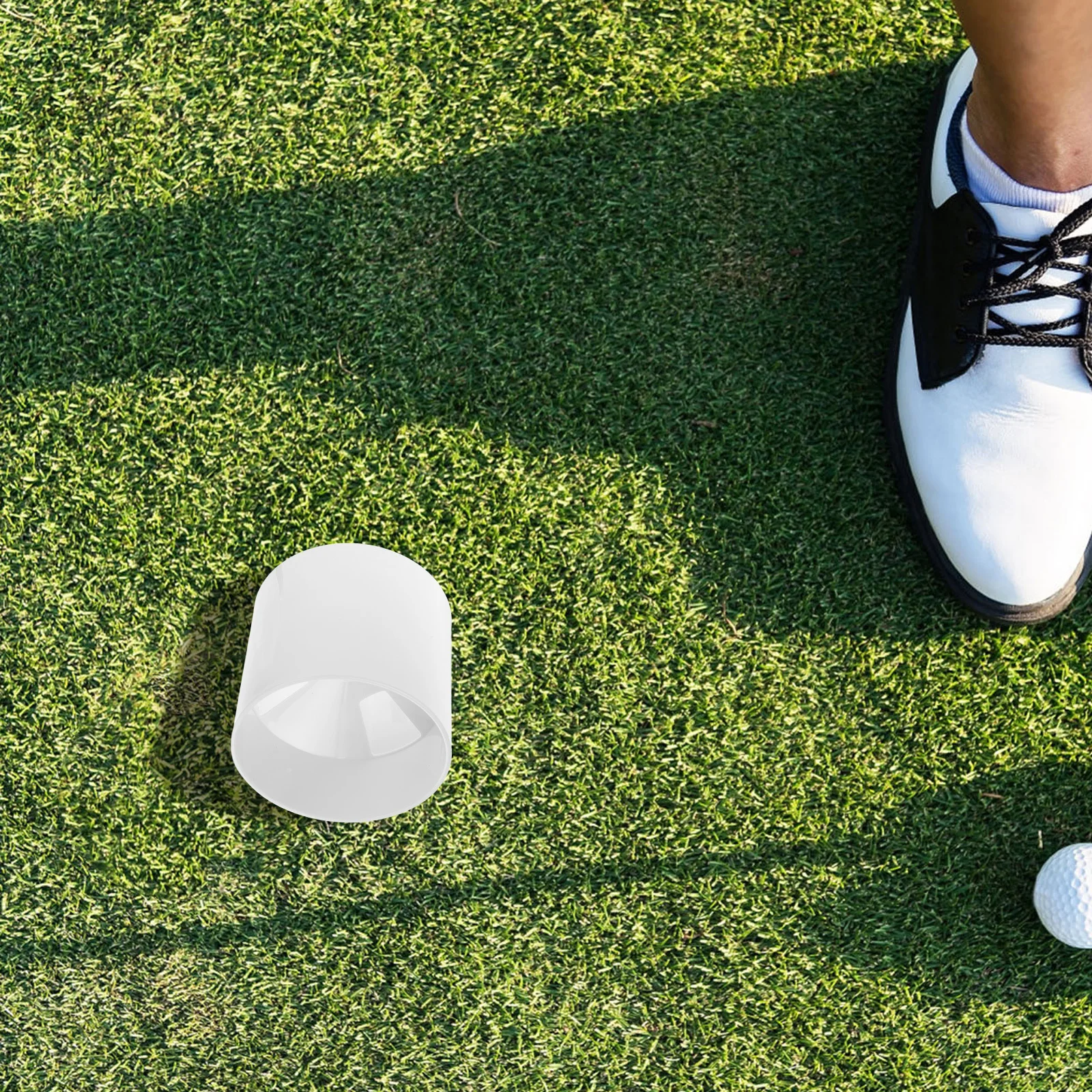 

ABS Golf Hole Cup Multi Hole Design Durability Easy Install Golf Training Supply Putting Green Cup Outdoor Golfing Supply