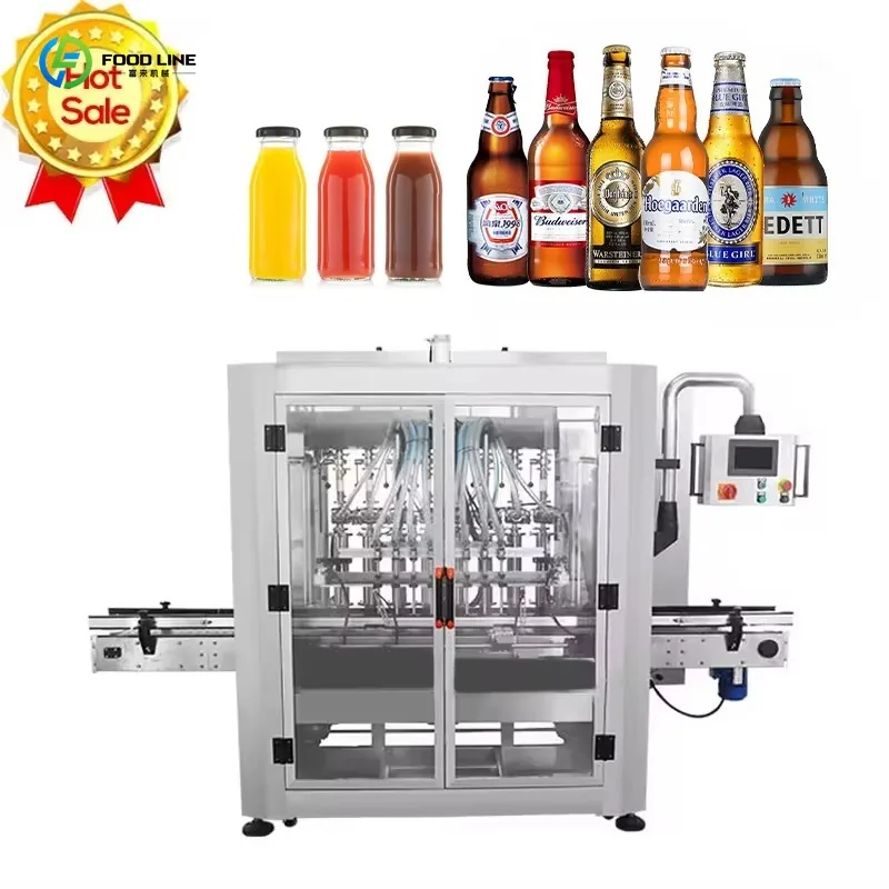 Customized Commercial Beverage Production Line Juice Paste Soda Making Machine Automatic Filling Machine