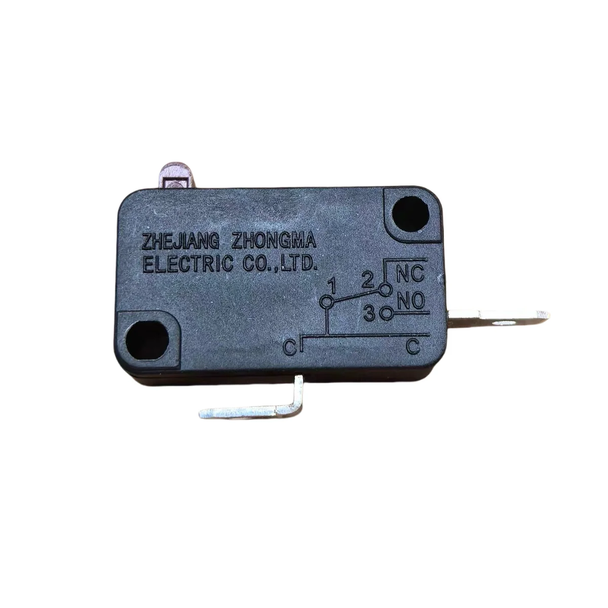 

1PCS/LOTS Super High-end Silver Dot Micro switch ZW7-0C Normally Open Push-Through Miniature Self-Resetting Travel Limit Push-