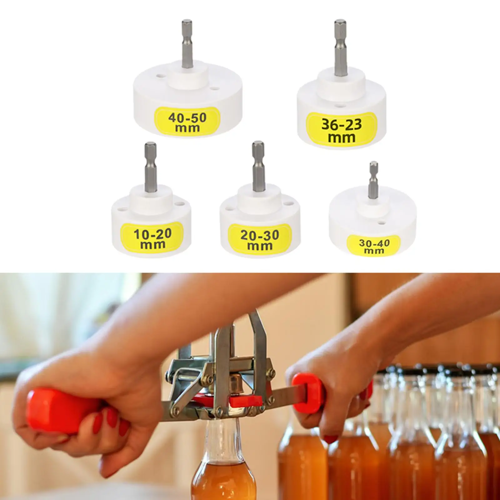 

Electric Bottle Capping Machine Bit Bottle Tool Compact Lightweight Bottle Cap