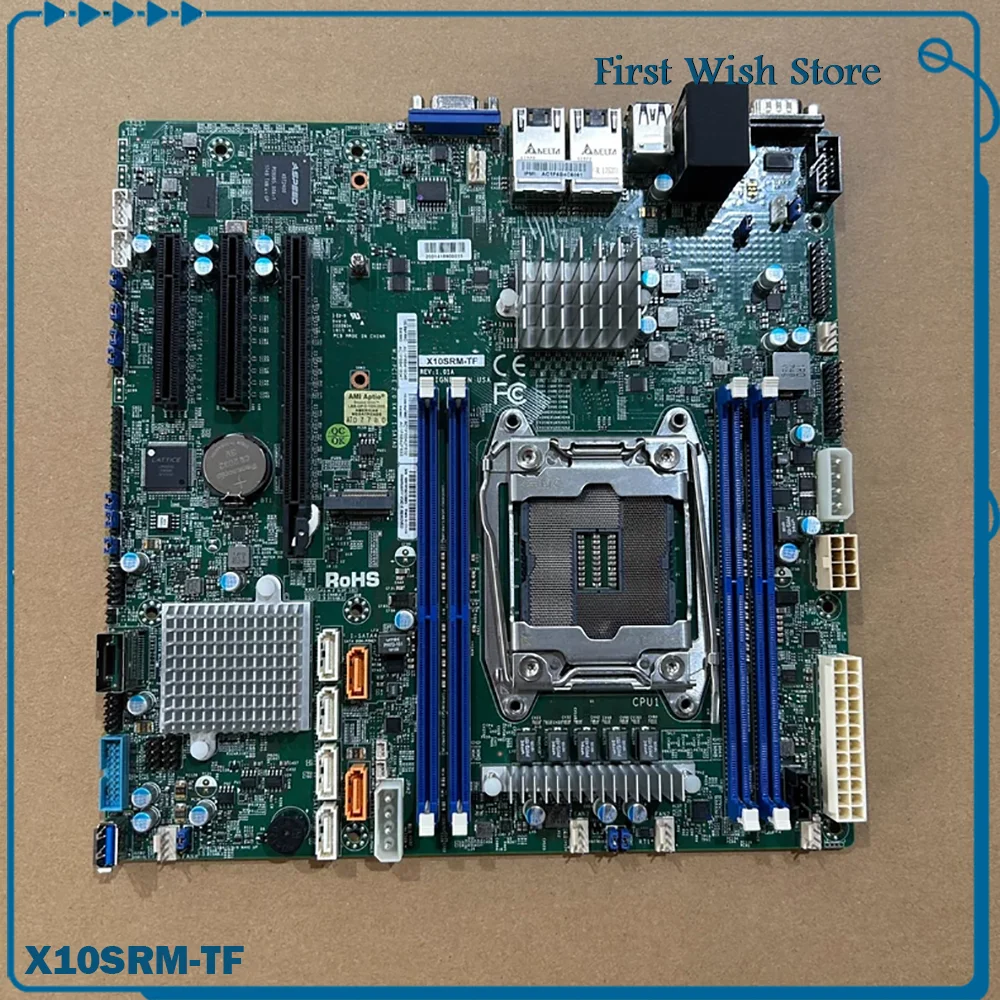 

Серверная материнская плата x99 с одной розеткой X10SRM-TF