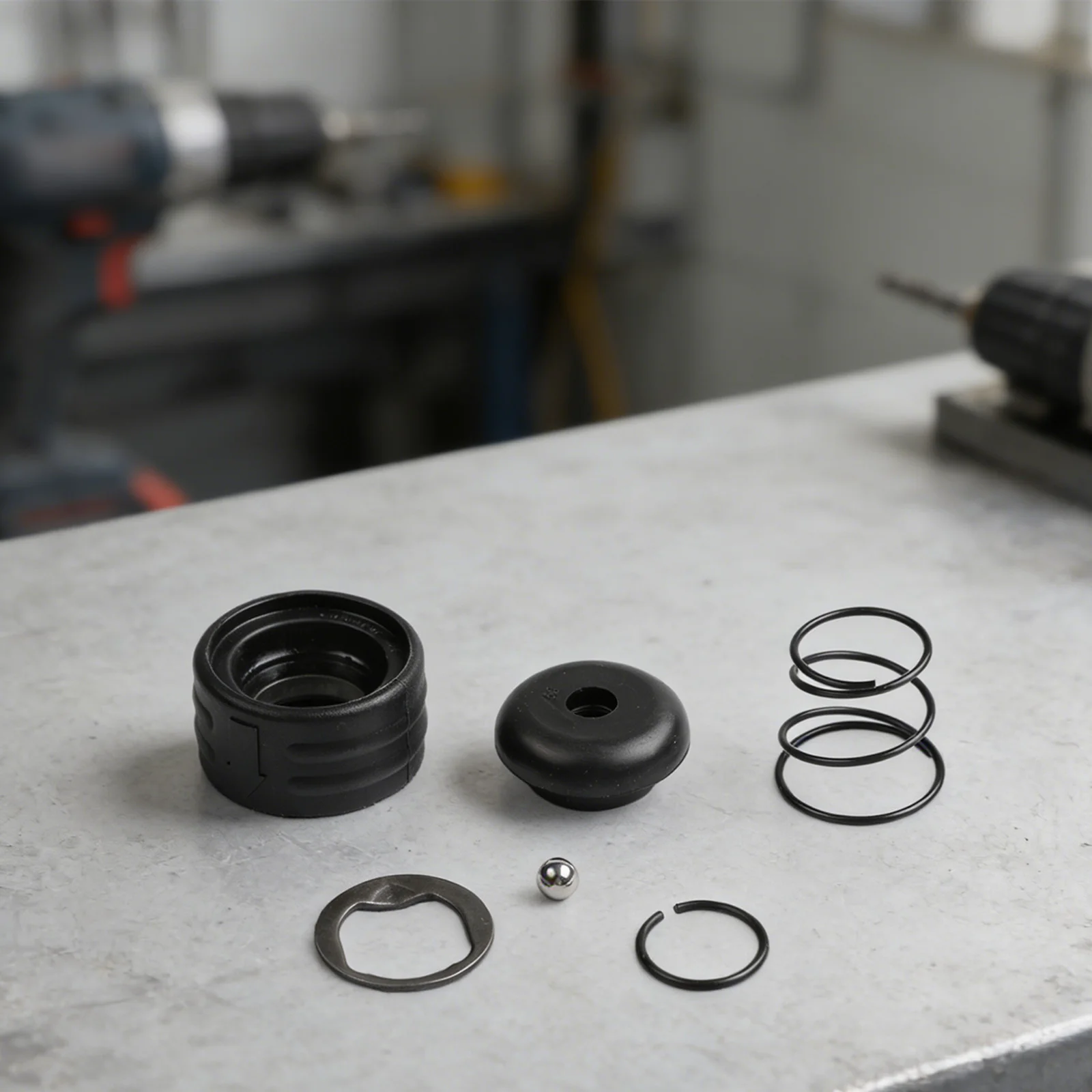 

Replacement 6 Piece Chuck Kit for Electric Hammer DCH133 SBH900 D25032 Compatible Parts for Assembly and Maintenance