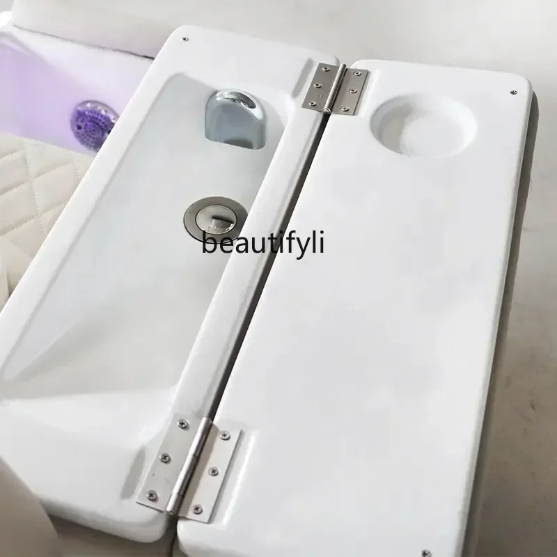 LJYElectric Massage Eyelash Nail Beauty Sofa Foot Chair Foot Bath Sofa Spa Spa Beauty Shop