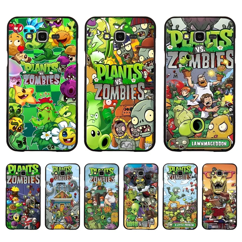 Game Plants Vs Z-Zombies Phone Case For Samsung J 7 plus 7core J7 neo J6 plus prime J6 J4 J5 Mobile Cover