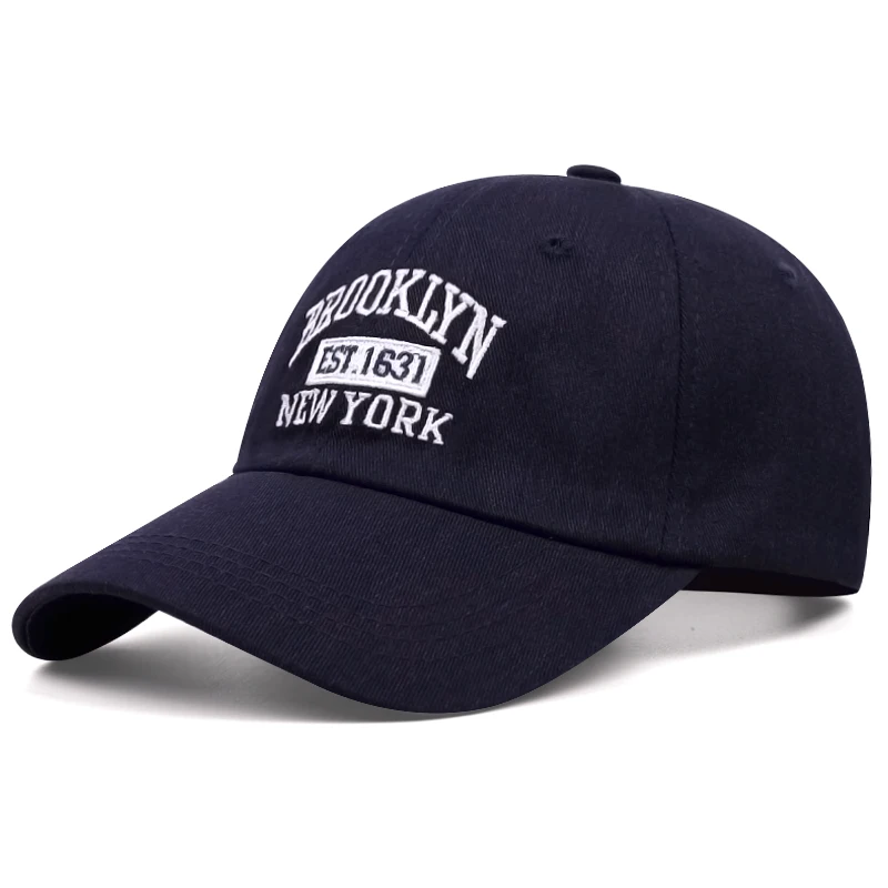 2024 New Brooklyn 1631 Letter Embroidered Fashion Men And Women Casual Neutral Hip Hop Sun Shade Baseball Hat