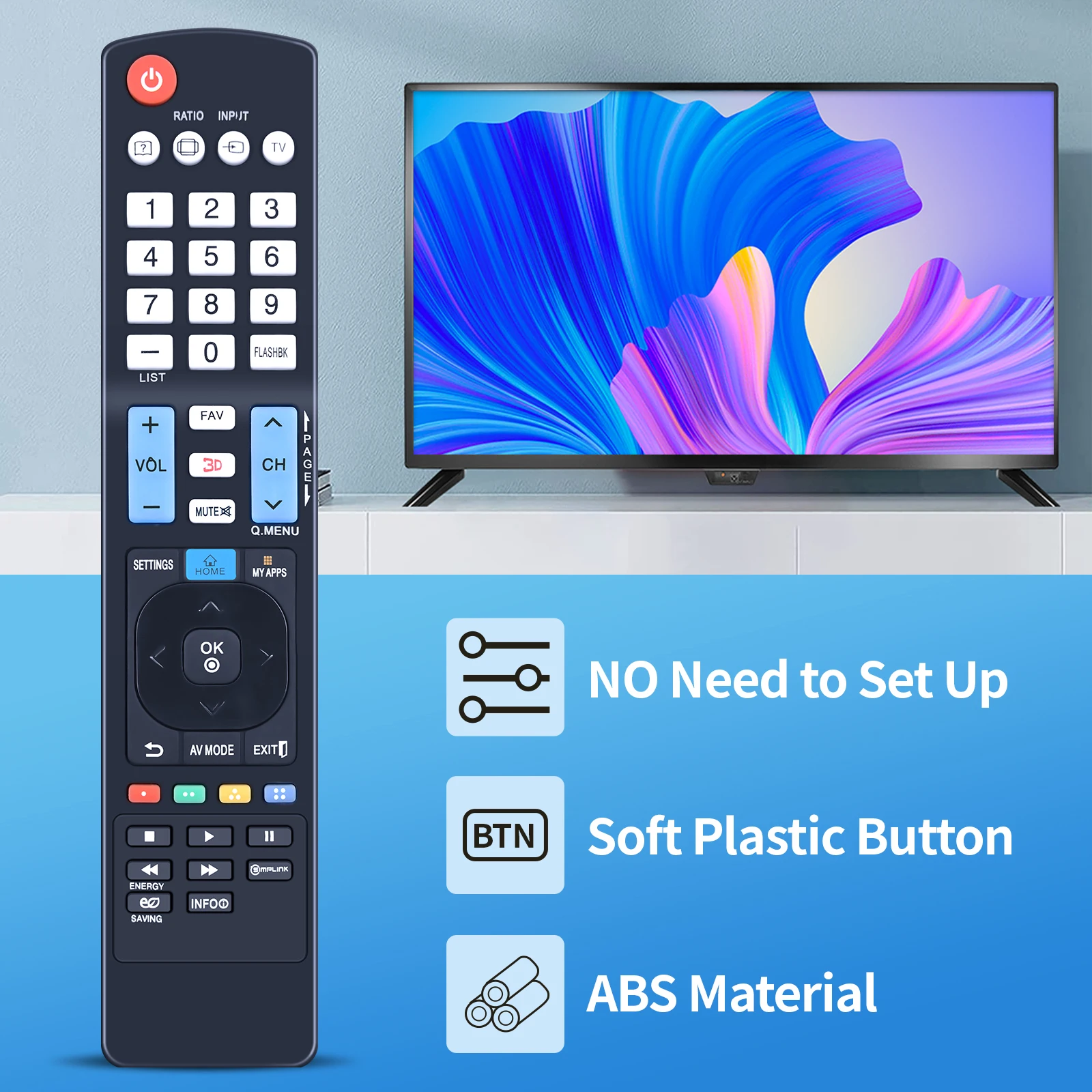 Nuevo AKB 73615313   Adecuado para el control remoto de TV L/G LCD LED HDTV